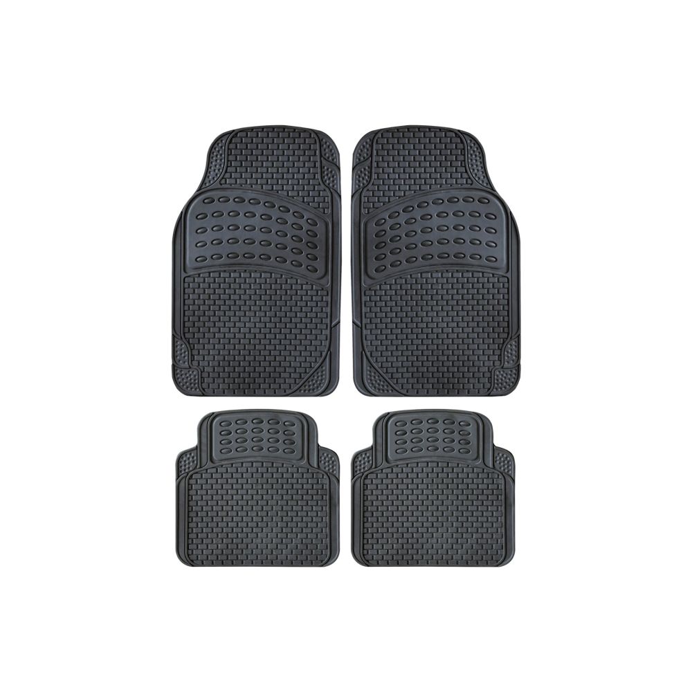 Oto Top - Σετ Πατάκια Αυτοκινήτου Universal  από Μαλακό PVC STRATOS EVO – Αντιολισθητικά - 4τμχ. (0007846OT150/OTO)