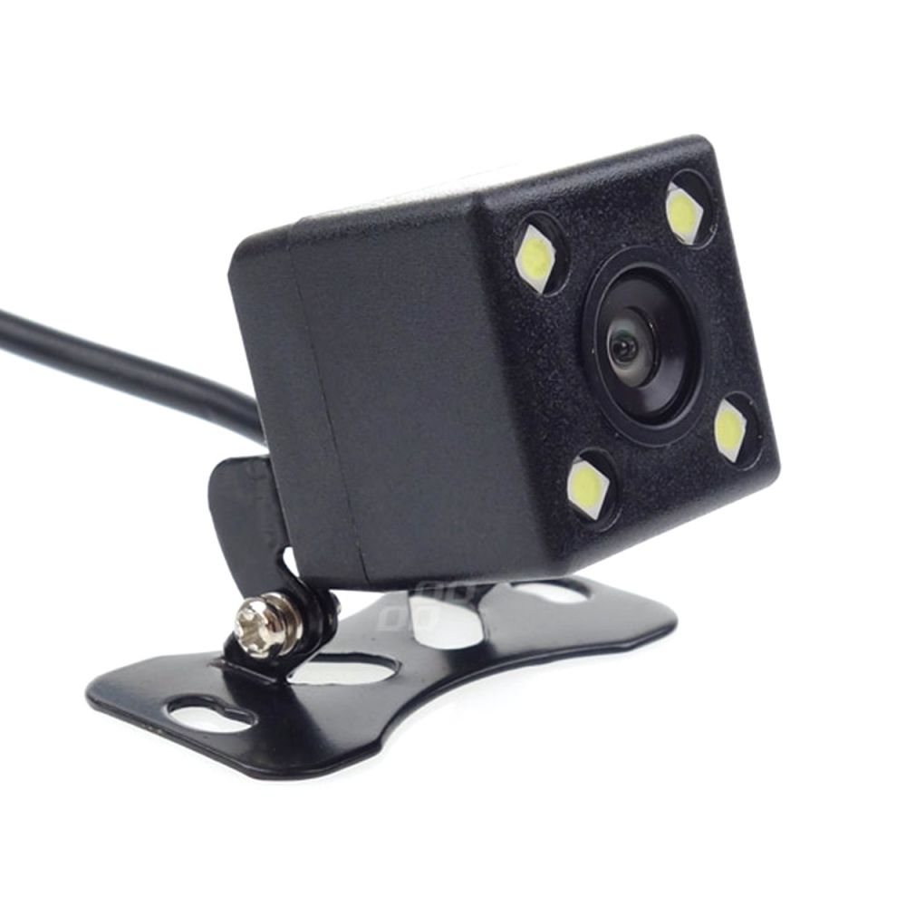 Amio - Universal Κάμερα Οπισθοπορείας HD-315 με 4 LED και Μεταλλική Βάση Στήριξης τάση λειτουργίας 12V για Επιβατικά Αυτοκίνητα - 1 τεμ. (01015/AM)