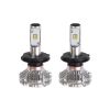 Amio - Λαμπτήρες SX SERIES τύπου H4 τάση λειτουργίας 6/12V απόδοσης 40W 6000K 3200lm με ενσωματωμένη ψύκτρα για Επιβατικά Αυτοκίνητα και Μοτοσυκλέτες - 2 τεμ. (01062/AM)