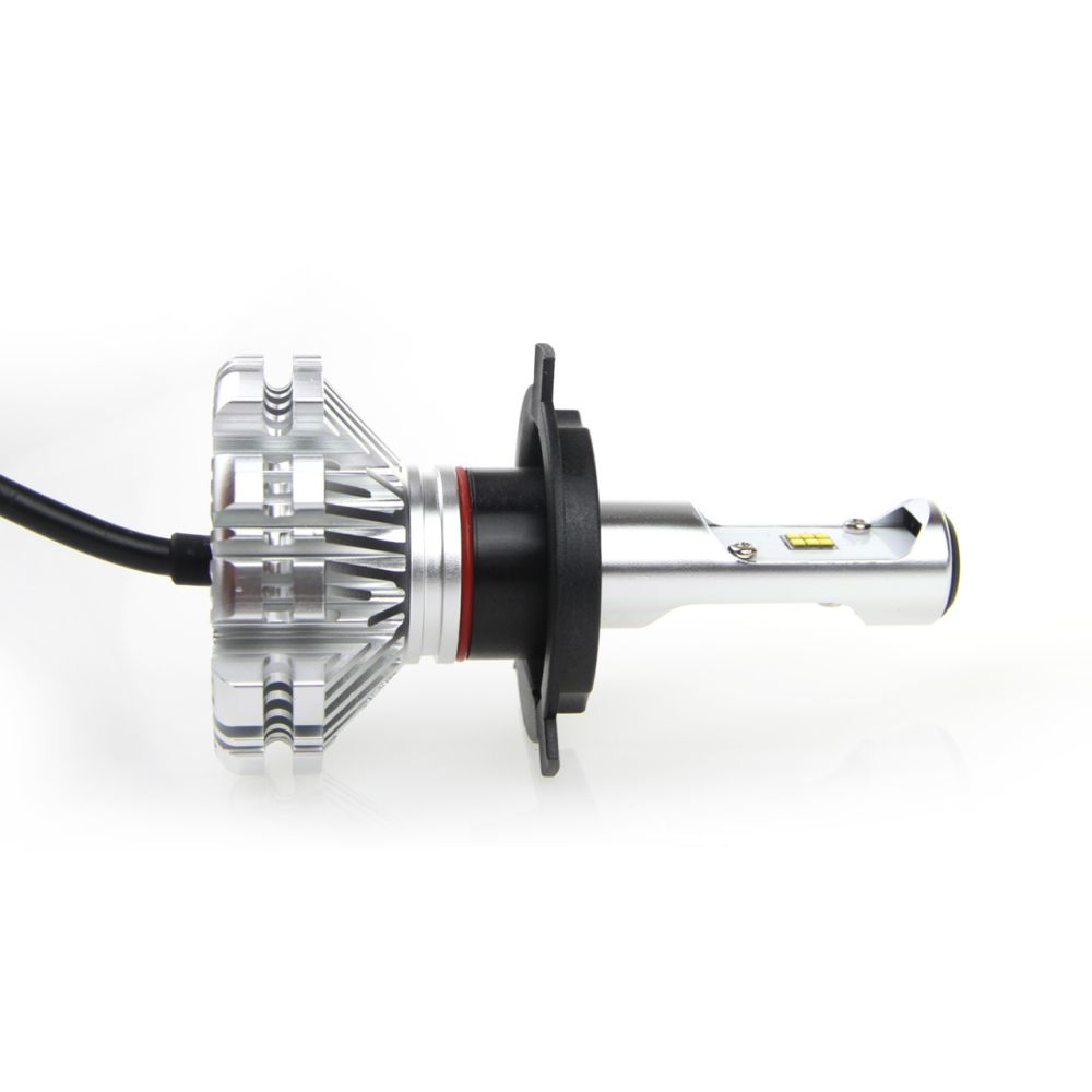 Amio - Λαμπτήρες SX SERIES τύπου H4 τάση λειτουργίας 6/12V απόδοσης 40W 6000K 3200lm με ενσωματωμένη ψύκτρα για Επιβατικά Αυτοκίνητα και Μοτοσυκλέτες - 2 τεμ. (01062/AM)