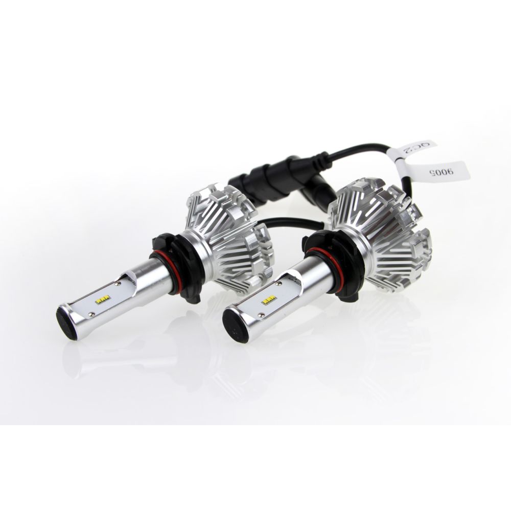 Amio - Λαμπτήρες SX SERIES τύπου HB3 τάση λειτουργίας 6/12V απόδοσης 40W 6000K 3200lm με ενσωματωμένη ψύκτρα για Επιβατικά Αυτοκίνητα και Μοτοσυκλέτες - 2 τεμ. (01067/AM)