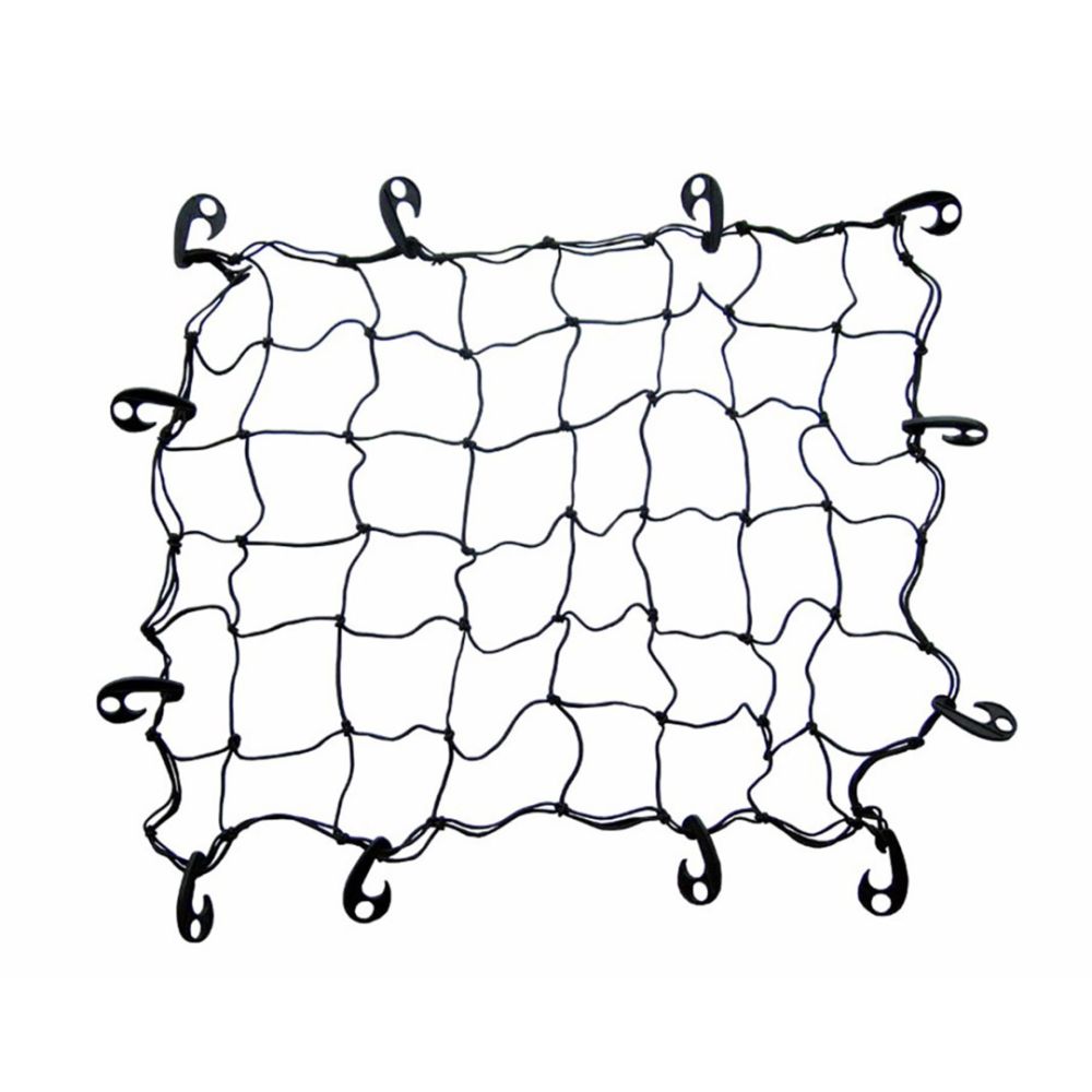 Amio Ελαστικό Δίχτυ Αποσκευών με Γαντζάκια 70x90cm CNET-01 για Πορτ Μπαγκάζ/Καρότσα - 1 τεμ. (01272/AM)