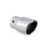Amio - Άκρο Εξάτμισης MT-007 Στρογγυλό Inox για Απολήξεις 48-65mm Από Ανοξείδωτο Χάλυβα για Βελτίωση Εμφάνισης και Ήχου Αυτοκινήτου - 1 τεμ. (01307/AM)