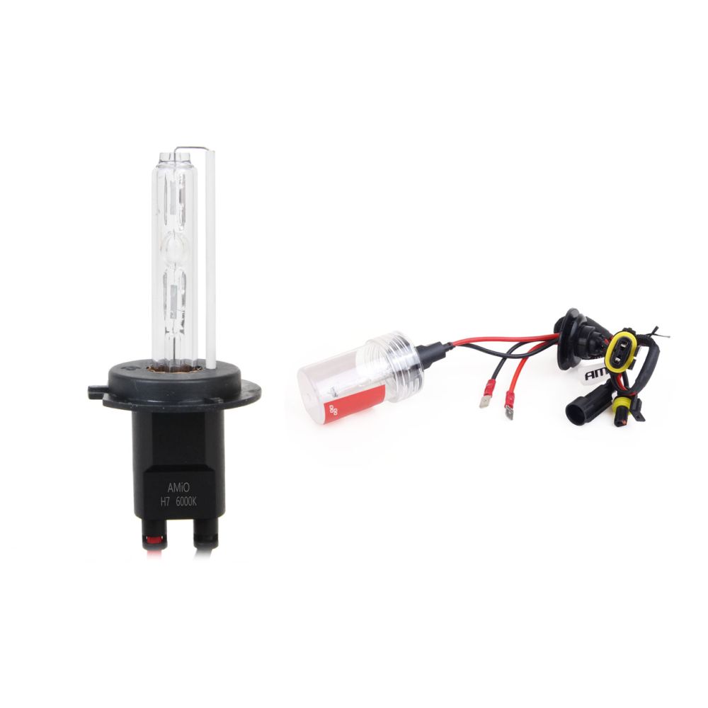 Amio - Ανταλλακτική Λάμπα H7 Xenon 12V 35W 6000K Λευκό Φως για Φώτα Αυτοκινήτου - 1 τεμ. (01323/AM)