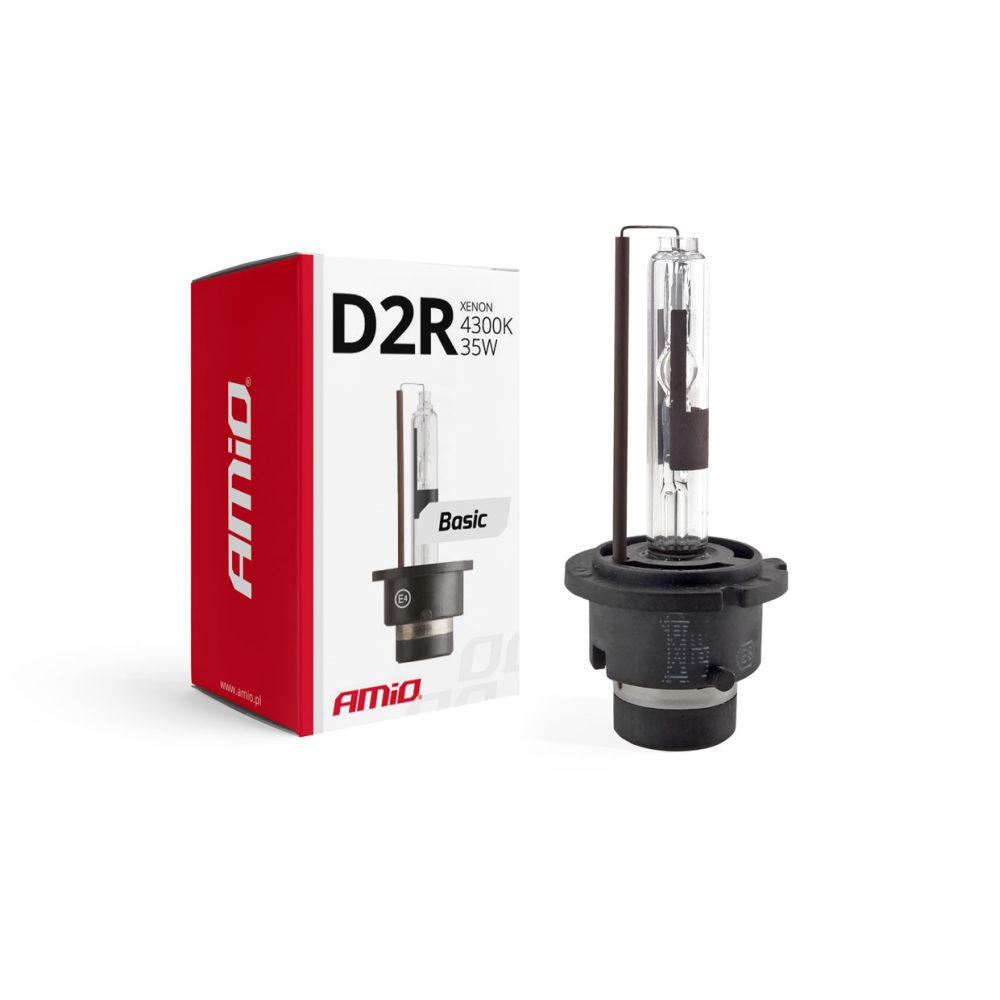 Amio – Λάμπα Xenon D2R 12V 35W P32d-3 4300K Basic για Αυτοκίνητο Ανταλλακτική – 1 Τεμ. (01411/AM)