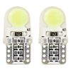 Amio – LED T10 W5W 12V W2.1x9.5d 5600K COB Σιλικόνης Καρφωτό Λευκό για Φώτα Θέσης & Εσωτερικού Αυτοκινήτου – 2 Τεμ. (01441/AM)