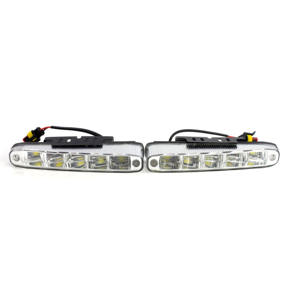 Amio – Φώτα Ημέρας DRL LED 12/24V 1000Lm για Αυξημένη Ορατότητα & Ασφάλεια σε Αυτοκίνητο & Φορτηγό – Σετ 2 Τεμ. (01522/AM)