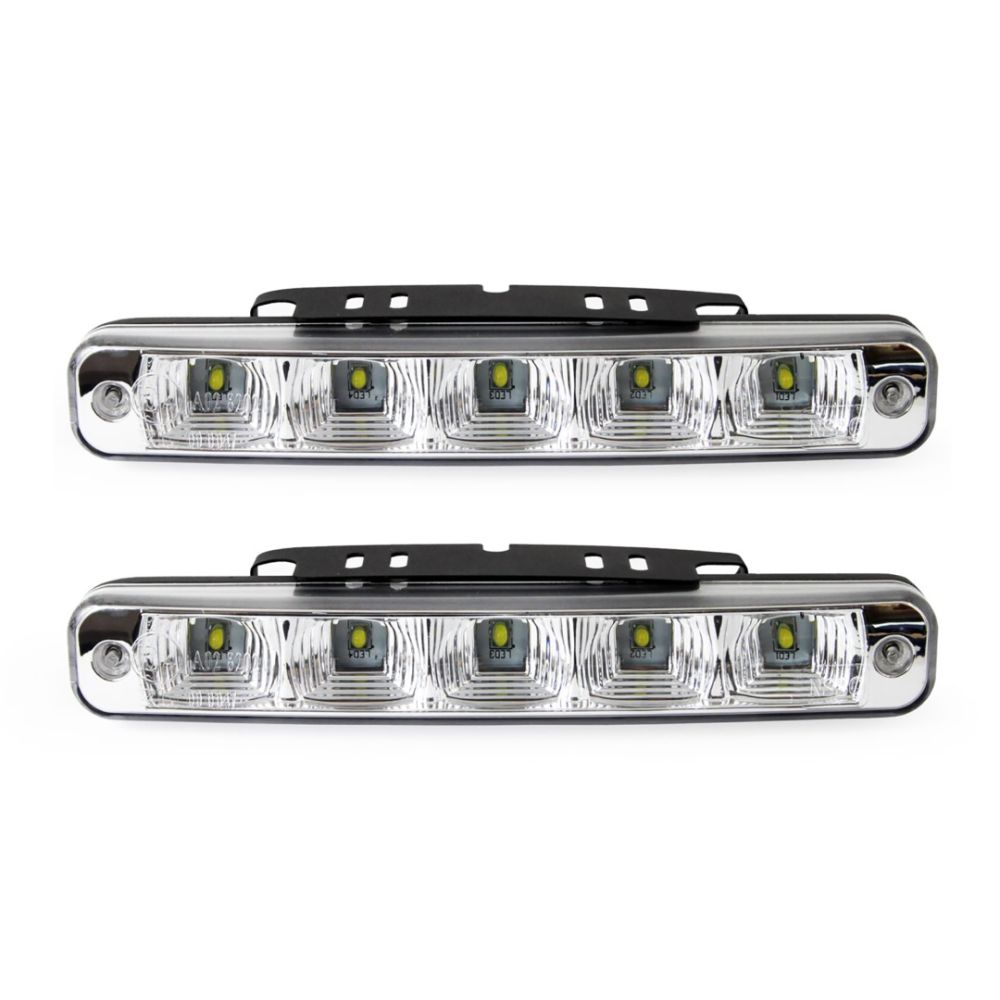 Amio – Φώτα Ημέρας DRL LED 12/24V 1000Lm για Μέγιστη Ορατότητα & Ασφάλεια σε Αυτοκίνητο & Φορτηγό – Σετ 2 Τεμ. (01523/AM)