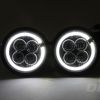 Amio – Στρογγυλά Φώτα Ημέρας DRL LED 12V 800Lm για Αυξημένη Ορατότητα & Ασφάλεια σε Αυτοκίνητο – Σετ 2 Τεμ. (01525/AM)