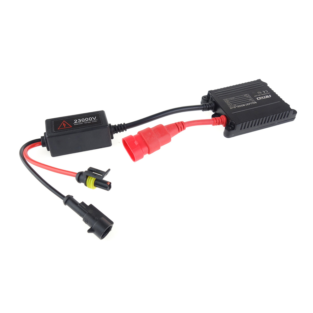 Amio - Μετασχηματιστής Xenon HID Slim Ballast Digital τάση λειτουργίας 9-16V απόδοσης 35W ένταση ρεύματος 3.2A για kit Xenon διάσταση 85x60x15mm για Επιβατικά Αυτοκίνητα - 1 τεμ. (01545/AM)
