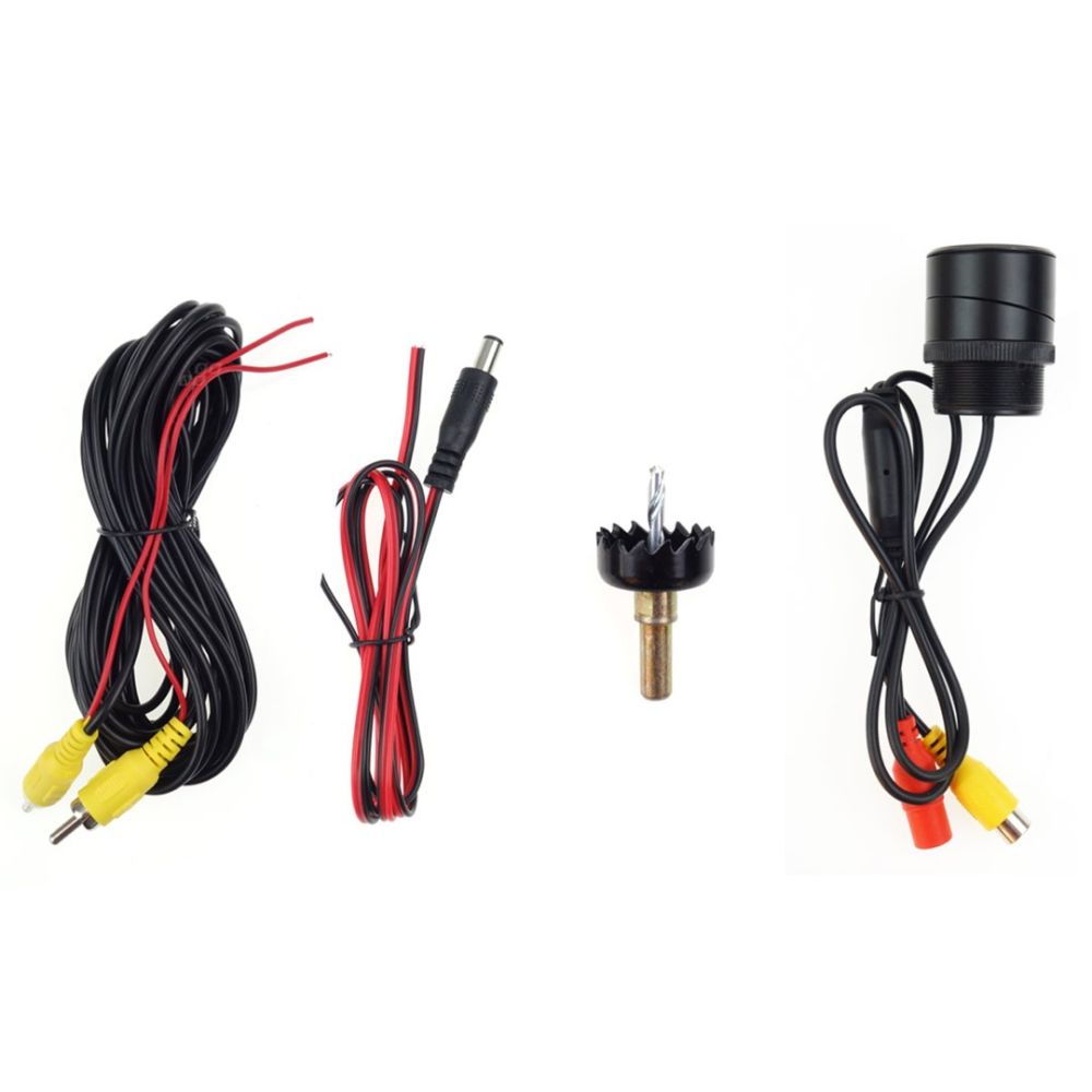 Amio – Κάμερα Οπισθοπορείας HD-301-IR Night Vision 28mm για Καθαρή Εικόνα & Ασφαλές Παρκάρισμα – 1 Τεμ. (01572/AM)