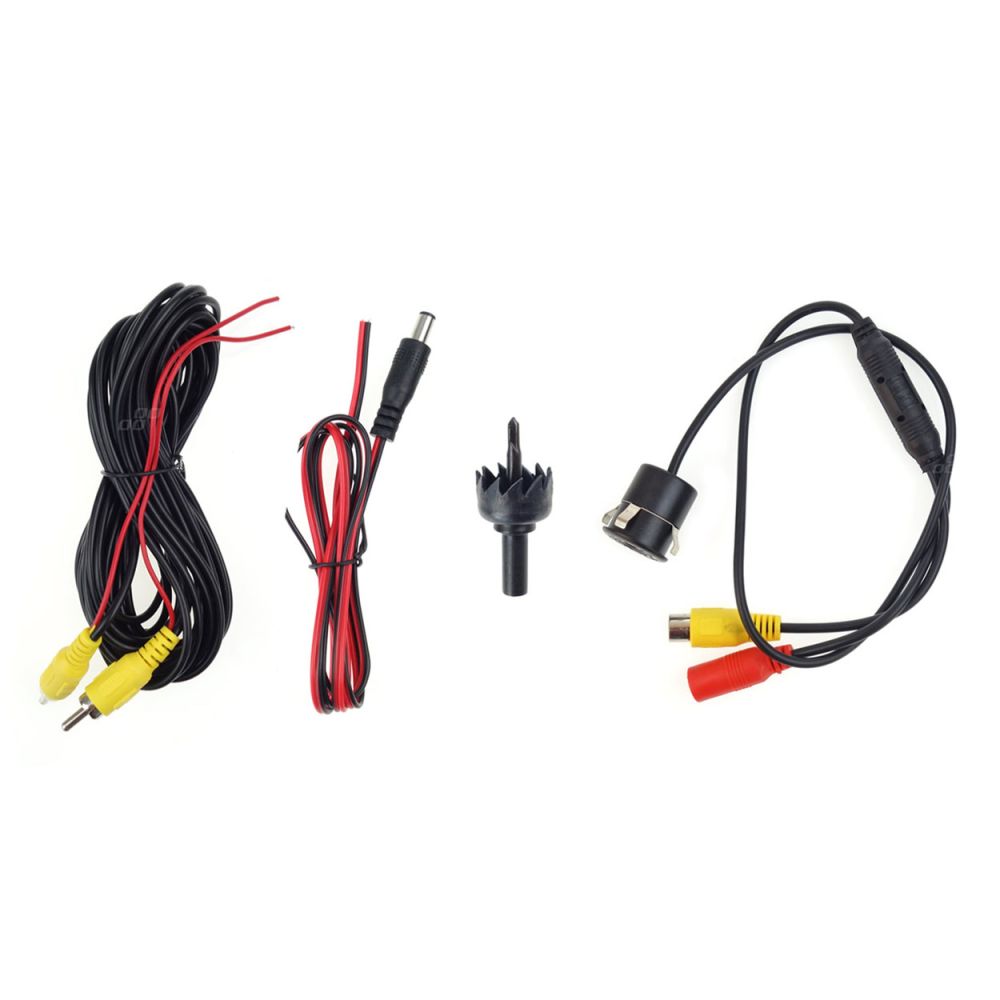 Amio – Κάμερα Οπισθοπορείας HD-308 LED Night Vision 12V 720p Φ18-22mm για Διακριτική Εγκατάσταση & Ασφαλές Παρκάρισμα – 1 Τεμ. (01595/AM)