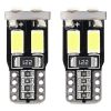 Amio – Λαμπάκια LED T10 W5W 12V 1W 5600K 6xSMD 5730 CANBUS Καρφωτά για Ισχυρό Λευκό Φωτισμό σε Καθημερινή Χρήση – Σετ 2 Τεμ. (01622/AM)