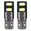 Amio – Λαμπάκια LED T10 W5W 12V 2W 5600K 4xSMD 5730 CANBUS Καρφωτά για Ισχυρό Λευκό Φωτισμό χωρίς Σφάλματα – Σετ 2 Τεμ. (01630/AM)