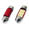 Amio – Λαμπάκια Πλαφονιέρας LED 31mm C5W C10W 12/24V 2W 5600K 12xSMD 4014 CANBUS για Καθαρό Φωτισμό Εσωτερικού – Σετ 2 Τεμ. (01631/AM)