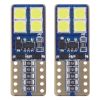 Amio – Λαμπάκια LED T10 W5W 12/24V 2W 5600K 8xSMD 2835 CANBUS Καρφωτά για Ισχυρό Λευκό Φωτισμό χωρίς Σφάλματα – Σετ 2 Τεμ. (01635/AM)