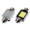 Amio – Λαμπάκια Πλαφονιέρας LED 39mm C5W C10W 12V 2.4W 5600K 3xCOB CANBUS για Ισχυρό Ομοιόμορφο Φωτισμό Εσωτερικού – Σετ 2 Τεμ. (01640/AM)