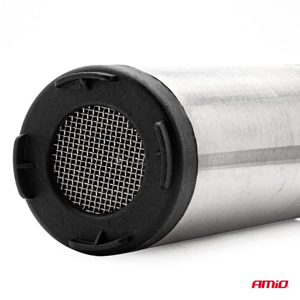 Amio - Αντλία Αναρρόφησης Υγρών Ηλεκτρική 24V 60W διαμέτρου 51mm με παροχή 25L/min για άντληση πετρελαίου και λαδιού με υψηλή απόδοση και εύκολη χρήση σε δεξαμενές - 1 Τεμ. (02069/AM)