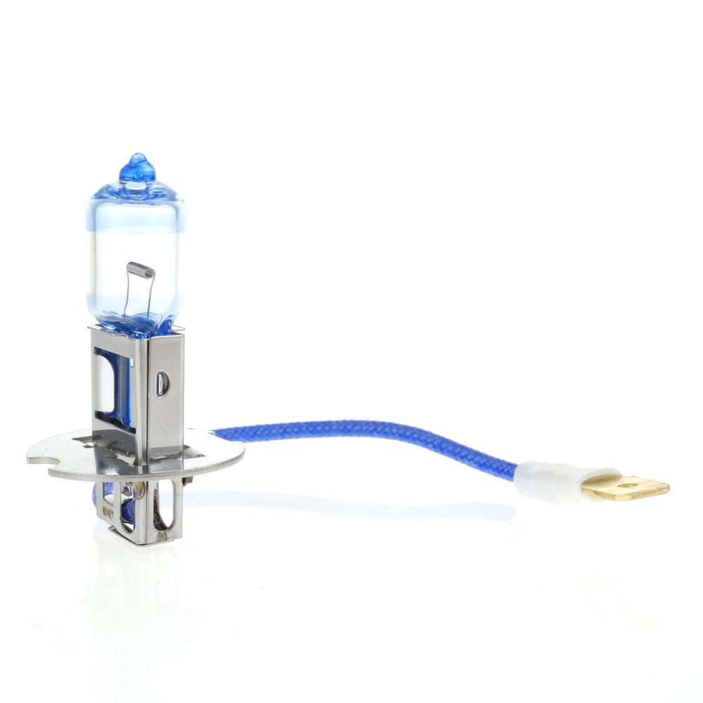 Amio - Λάμπες Αλογόνου H3 12V 55W PK22s Lumitec Limited +130% έως 40m με λευκό φως 4300K για βελτιωμένη ορατότητα και ασφαλή οδήγηση με έγκριση E1 - 2 Τεμ. (02102/AM)