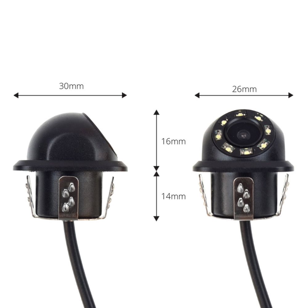 ΠΡΟΣΦΟΡΑ ΚΑΜΕΡΑ ΟΠΙΣΘΟΠΟΡΕΙΑΣ ΜΕ LED NIGHT VISION 18mm HD-305 AMIO - 1 ΤΕΜ.