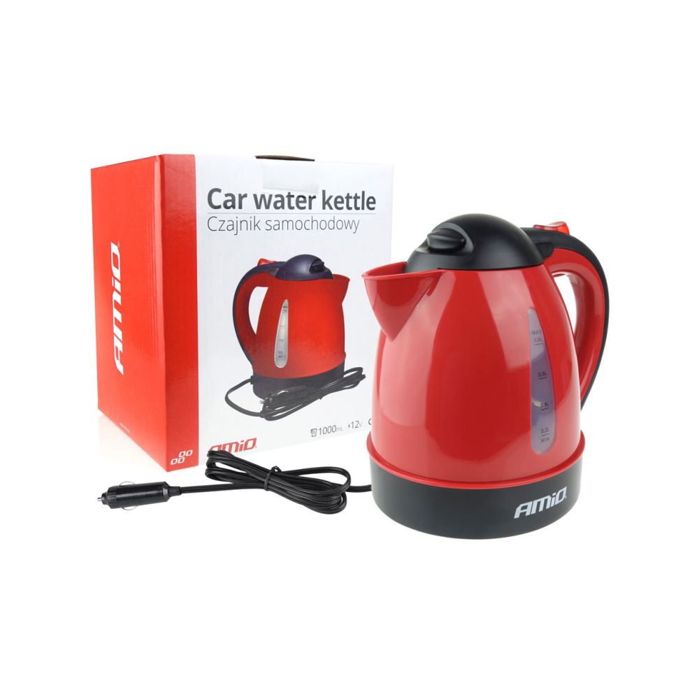 Amio - ΒΡΑΣΤΗΡΑΣ ΝΕΡΟΥ 1Lt 24V 150/300W ΜΕ ΦΙΣ ΑΝΑΠΤΗΡΑ ΚΑΙ ΚΑΛΩΔΙΟ 1,5m - 1 τεμ. (02176/AM)