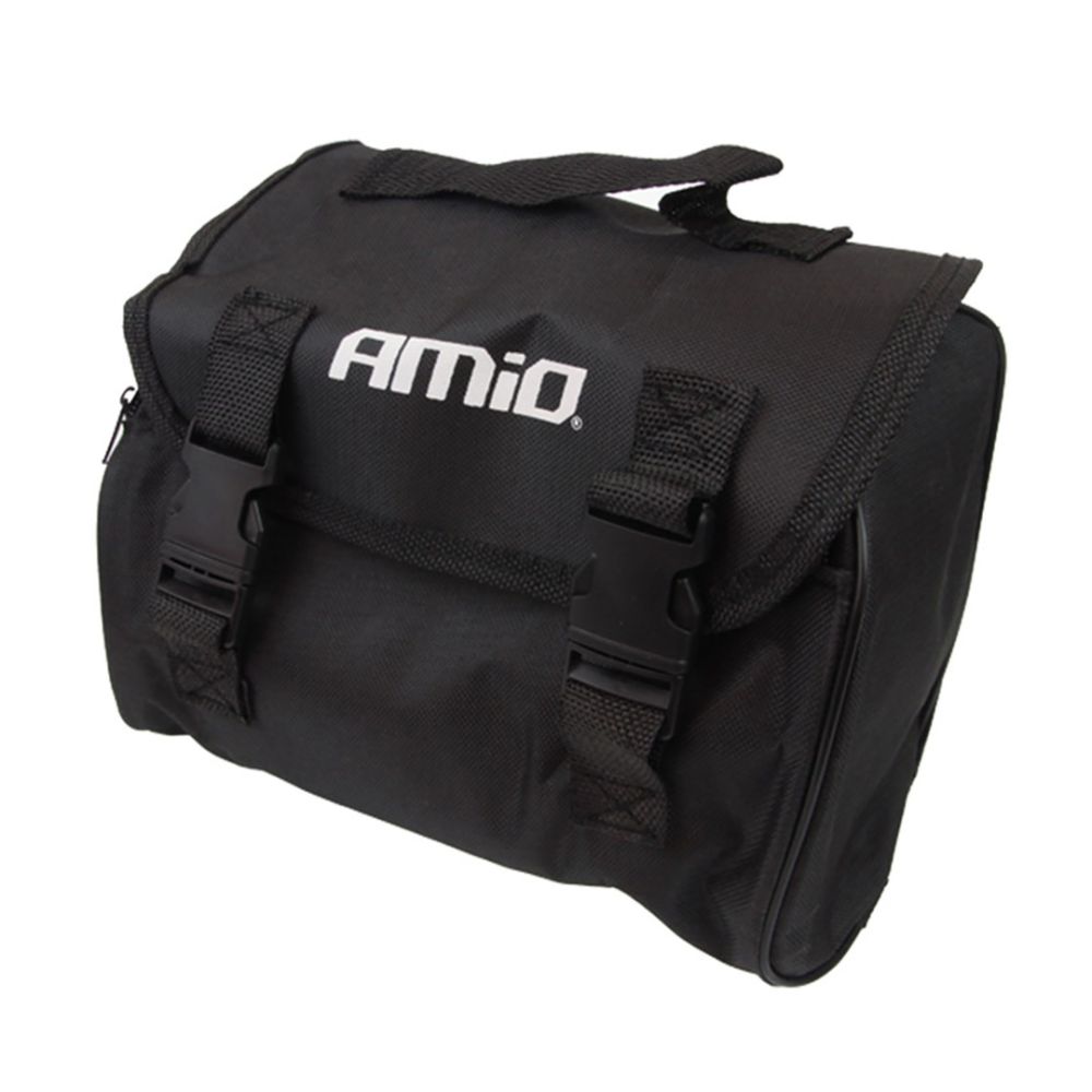Amio - ΚΟΜΠΡΕΣΕΡ ΑΕΡΑ ΕΛΑΣΤΙΚΩΝ ΜΕΤΑΛΛΙΚΟΣ ACOMP-06 12V 100psi 7bar 28l/min ΜΕ ΦΙΣ ΑΝΑΠΤΗΡΑ ΚΑΙ ΚΑΛΩΔΙΟ 300cm ΚΑΙ ΦΑΚΟ LED - 1 ΤΕΜ. (02180/AM)