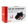 Amio - ΚΟΜΠΡΕΣΕΡ ΑΕΡΑ ΕΛΑΣΤΙΚΩΝ ΠΛΑΣΤΙΚΟ ACOMP-07 12V 250psi 17bar 9l/min ΜΕ ΦΙΣ ΑΝΑΠΤΗΡΑ ΚΑΙ ΔΙΑΚΟΠΤΗ & ΚΑΛΩΔΙΟ 3Μ - 1 Τεμ. (02181/AM)