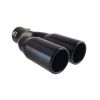 Amio - ΑΚΡΟ ΕΞΑΤΜΙΣΗΣ ΔΙΠΛΗ ΑΠΟΛΗΞΗ ΜΑΥΡΟ 130x215mm Φ35>50mm - 1 τεμ. (02194/AM)