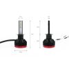 Amio - H1 BF-SERIES 6-18V 50W ETi-1860 2X25W 6.000K 3100lm LED (ΜΕ ΑΝΕΜΙΣΤΗΡΑΚΙ) -2ΤΕΜ (02240/AM)