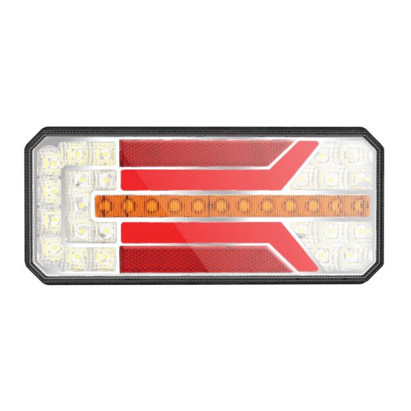 ΦΑΝΑΡΙ ΠΙΣΙΝΟ RCL-01-LR 10-30V LED 236x104x40mm ΜΕ ΚΑΛΩΔΙΟ 1ΤΕΜ