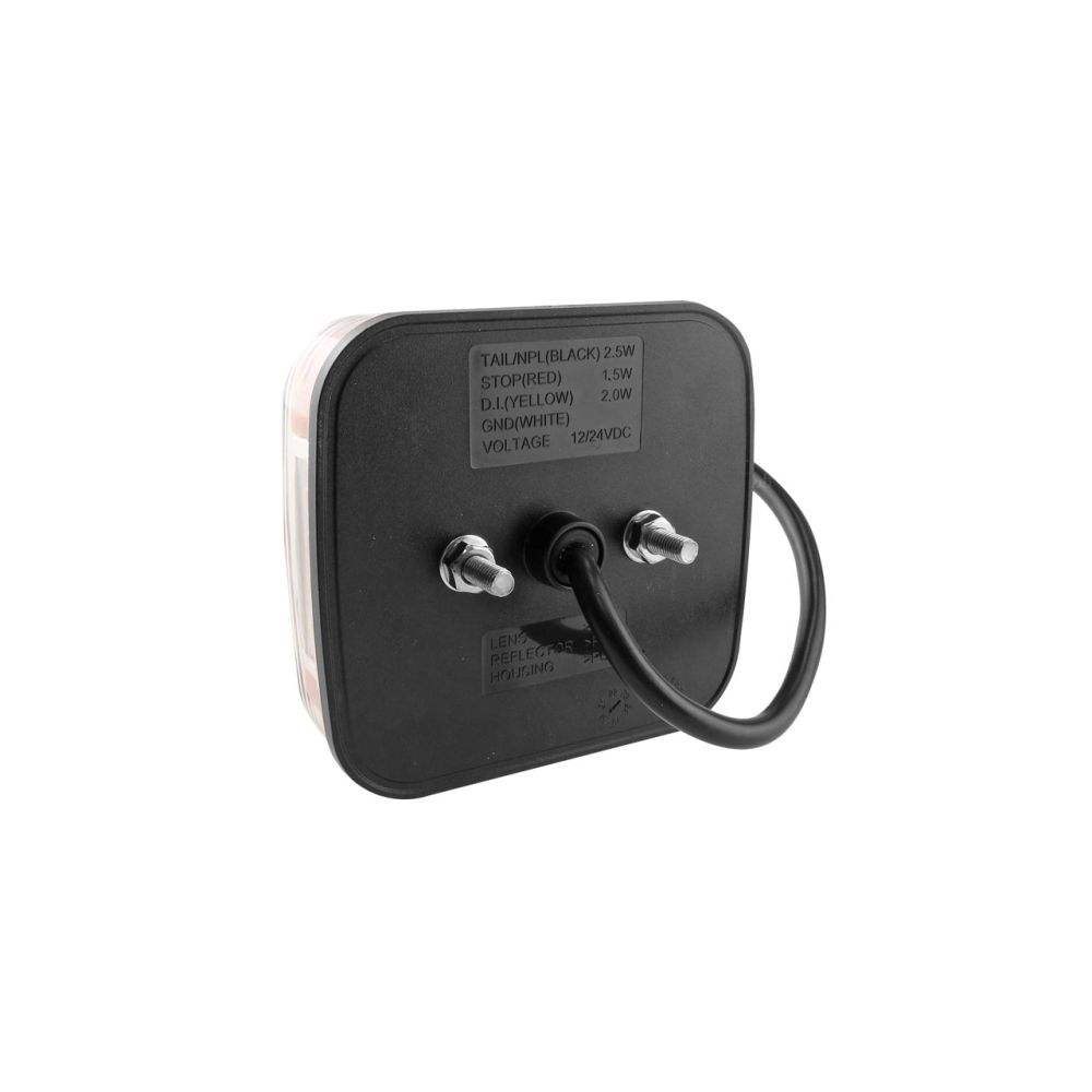 Amio - ΦΑΝΑΡΙ ΠΙΣΙΝΟ RCL-08-LR 10-30V LED 108x102x38mm ΜΕ ΚΑΛΩΔΙΟ 1ΤΕΜ (02373/AM)