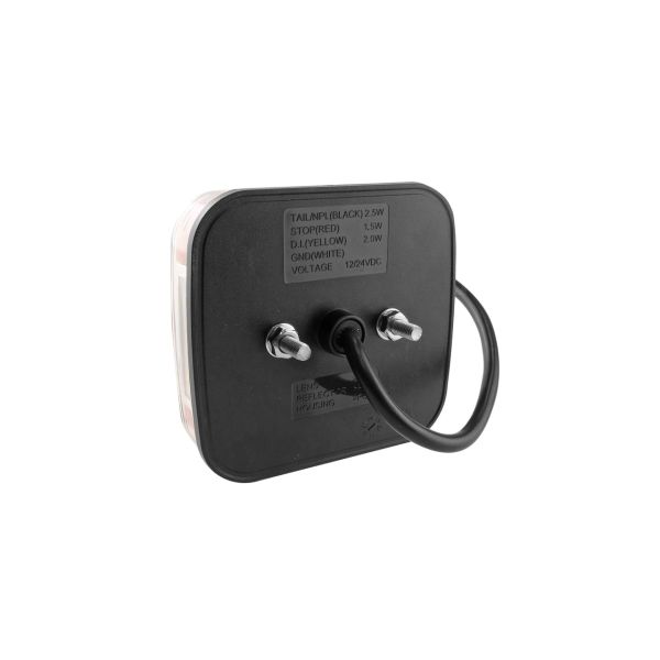 ΦΑΝΑΡΙ ΠΙΣΙΝΟ RCL-08-LR 10-30V LED 108x102x38mm ΜΕ ΚΑΛΩΔΙΟ 1ΤΕΜ