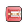 Amio - ΦΑΝΑΡΙ ΠΙΣΙΝΟ RCL-08-LR 10-30V LED 108x102x38mm ΜΕ ΚΑΛΩΔΙΟ 1ΤΕΜ (02373/AM)