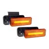 Amio - ΦΩΣ ΟΓΚΟΥ ΦΟΡΤΗΓΟΥ LED ΠΟΡΤΟΚΑΛΙ 10-30V 124x49x22mm ΑΔΙΑΒΡΟΧΟ OM-02-O 1ΤΕΜ. (02376/AM)
