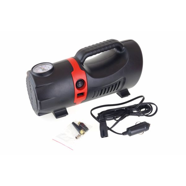 ΠΡΟΣΦΟΡΑ ΚΟΜΠΡΕΣΕΡ ΑΕΡΑ ΕΛΑΣΤΙΚΩΝ 230/12V 150psi 10bar ΜΕ ΦΙΣ ΑΝΑΠΤΗΡΑ & LED ΦΑΚΟ & ΚΑΛΩΔΙΟ