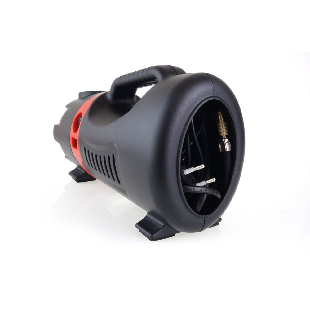Amio - ΚΟΜΠΡΕΣΕΡ ΑΕΡΑ ΕΛΑΣΤΙΚΩΝ 230/12V 150psi 10bar ΜΕ ΦΙΣ ΑΝΑΠΤΗΡΑ & LED ΦΑΚΟ & ΚΑΛΩΔΙΟ - 1 τεμ. (02383/AM)