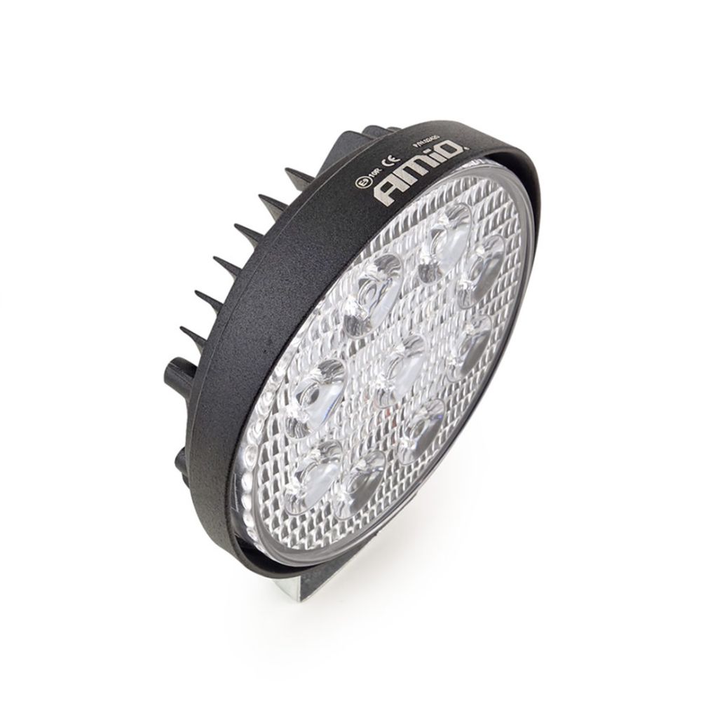 Amio - ΠΡΟΒΟΛΕΑΣ ΕΡΓΑΣΙΑΣ WORKING LAMP FLOOD 9LED 3030 9-36V 2160lm 6000K Φ 110mm AWL06 – 1 ΤΕΜ. (02420/AM)