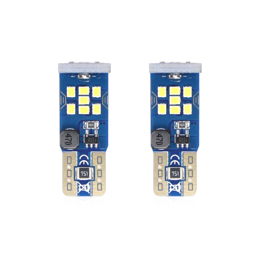 Amio - T10 W5W 12/24V LED 21xSMD ULTRABRIGHT 2016 CAN-BUS ΛΕΥΚΟ 2ΤΕΜ. (02445/AM)