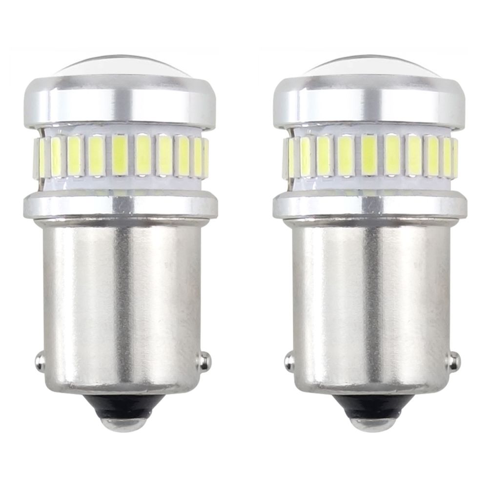 Amio - R5W/R10W 12/24V BA15s 24+6xSMD3030 CAN-BUS ΔΙΑΘΛΑΣΗΣ (ΜΟΝΟΠΟΛΙΚΟ/ΦΟΥΝΤΟΥΚΙ) LED - 2ΤΕΜ. (02448/AM)