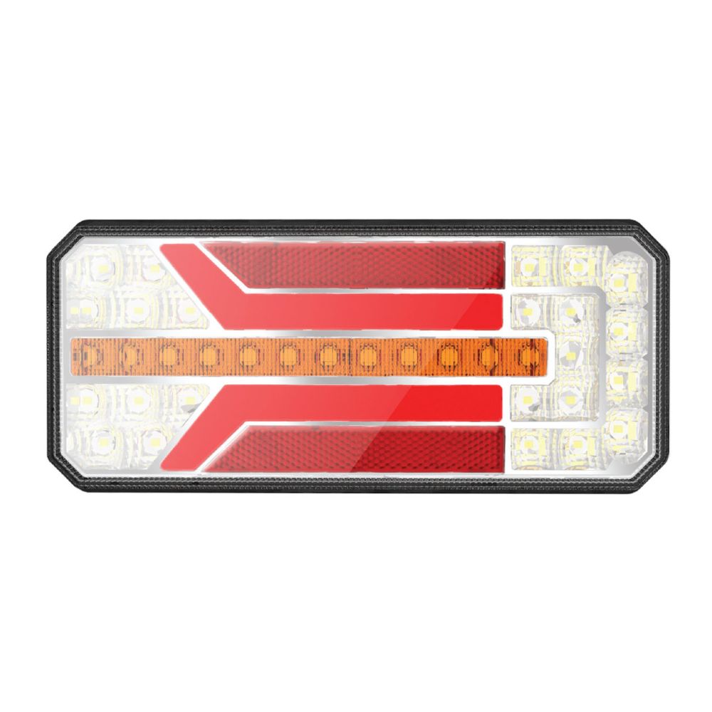Amio - ΦΑΝΑΡΙ ΑΡΙΣΤΕΡΟ RCL-01-L 10-30V LED 236x104x40mm ΜΕ ΚΑΛΩΔΙΟ 1ΤΕΜ (02472/AM)