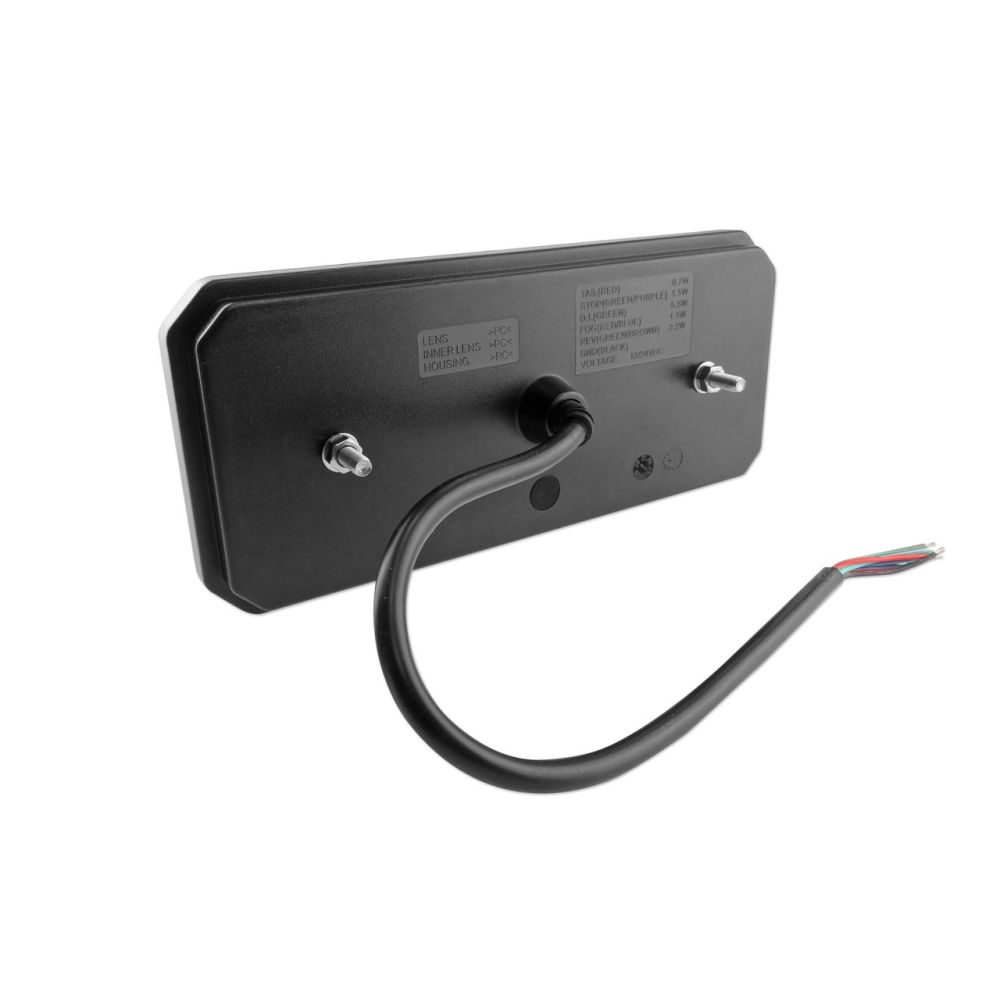 Amio - ΦΑΝΑΡΙ ΔΕΞΙ RCL-01-R 10-30V LED 236x104x40mm ΜΕ ΚΑΛΩΔΙΟ 1ΤΕΜ (02473/AM)