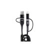 Amio - ΚΑΛΩΔΙΟ ΦΟΡΤΙΣΗΣ ΚΑΙ ΣΥΓΧΡΟΝΙΣΜΟΥ USB C/USB C iOs/USB A 100cm FullLINK UC-15 - 1 τεμ. (02547/AM)