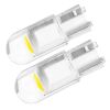 Amio - T10 W5W 12V W2,1x9,5d ΛΕΥΚΟ 5.600K 12SMDx2835 ΣΙΛΙΚΟΝΗΣ (ΚΑΡΦΩΤΟ) 2ΤΕΜ. (02645/AM)