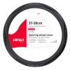 Amio - ΚΑΛΥΜΜΑ ΤΙΜΟΝΙΟΥ SWC-34 M 37-39cm ΣΕ ΜΑΥΡΟ ΧΡΩΜΑ ΜΕ ΤΑΙΝΙΑ STRASS - 1 ΤΕΜ. (02807/AM)