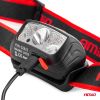 Amio - ΦΑΚΟΣ ΚΕΦΑΛΗΣ ΕΡΓΑΣΙΑΣ LH03 1200mAh MICRO USB XPE+2LED+2SMD 180FLUX 8x7x7cm - 1 τεμ. (02825/AM)