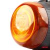 Amio - ΦΑΡΟΣ LED MINI FLAT 12/24V 18SMD IP56 ΠΟΡΤΟΚΑΛΙ ΒΙΔΩΤΟΣ 113x47mm -1 ΤΕΜ. (02927/AM)