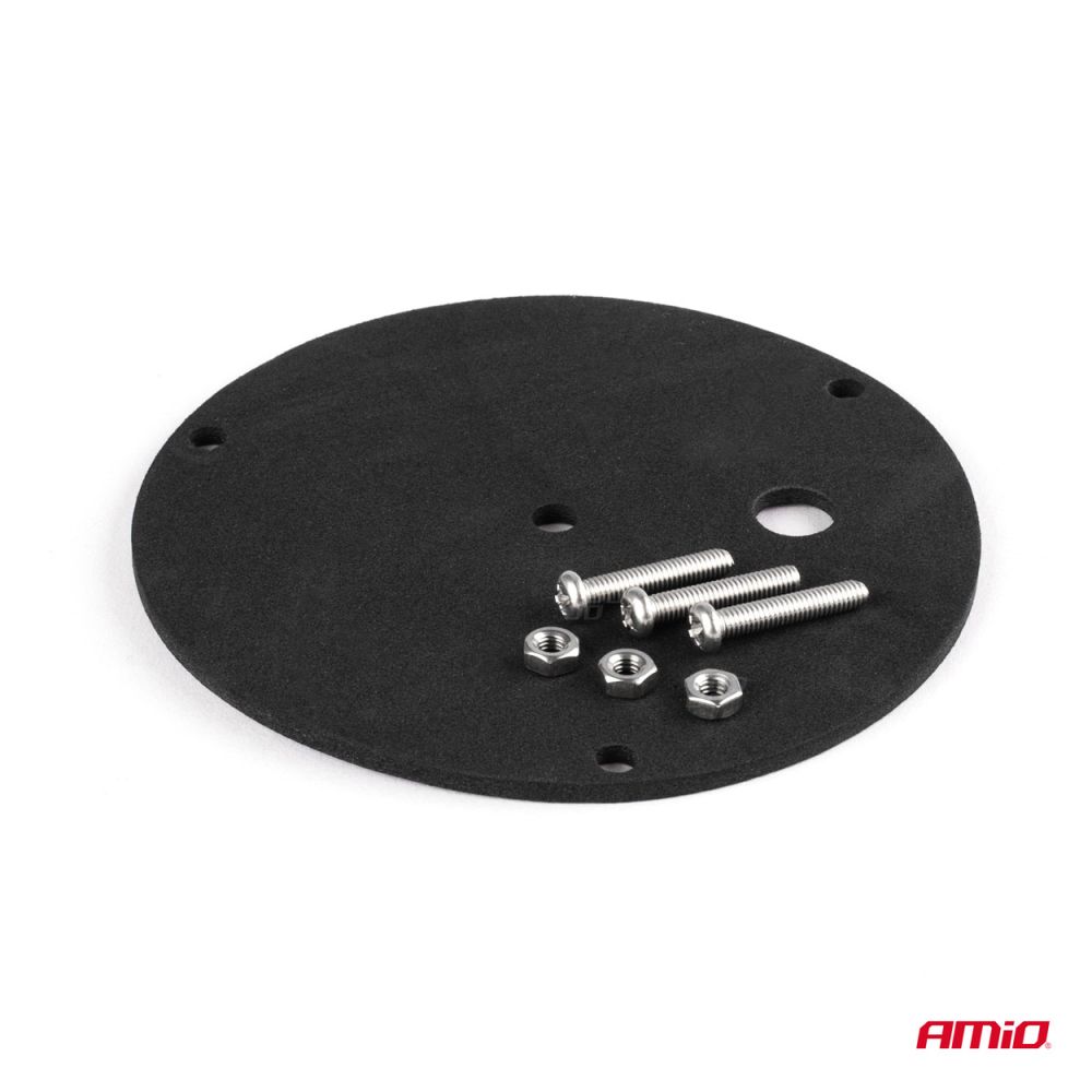 Amio - ΦΑΡΟΣ LED MINI FLAT 12/24V 18SMD IP56 ΠΟΡΤΟΚΑΛΙ ΒΙΔΩΤΟΣ 113x47mm -1 ΤΕΜ. (02927/AM)
