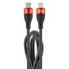 Amio - ΚΑΛΩΔΙΟ ΦΟΡΤΙΣΗΣ ΚΑΙ ΣΥΓΧΡΟΝΙΣΜΟΥ USB TYPE C ΣΕ APPLE LIGHTNING 100cm 2.4A UC-17 - 1 ΤΕΜ. (02929/AM)