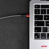 Amio - ΚΑΛΩΔΙΟ ΦΟΡΤΙΣΗΣ ΚΑΙ ΣΥΓΧΡΟΝΙΣΜΟΥ USB TYPE C ΣΕ APPLE LIGHTNING 100cm 2.4A UC-17 - 1 ΤΕΜ. (02929/AM)