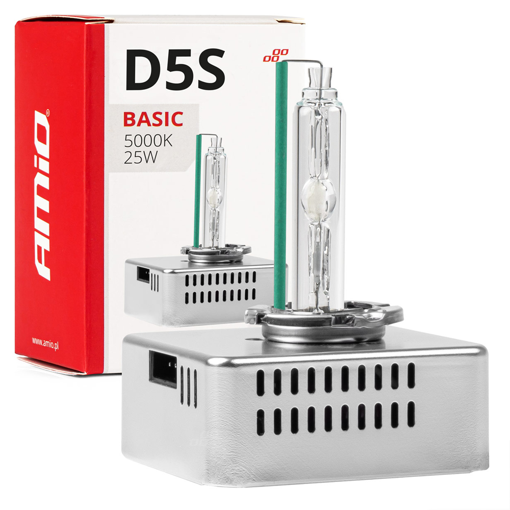 Amio - D5S 12V 5.000k 25W ΑΝΤΑΛΛΑΚΤΙΚΗ ΛΑΜΠΑ BASIC - 1 Τεμ. (02941/AM)